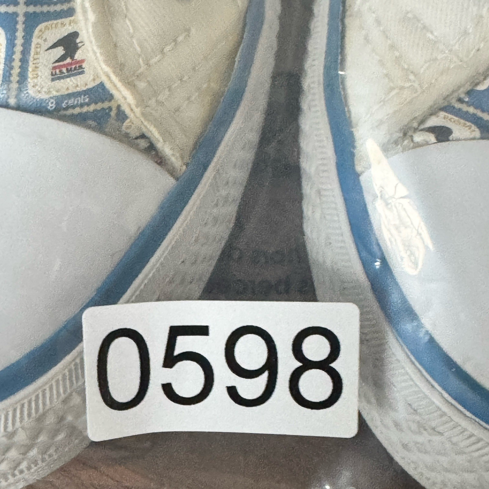 Gotta Flurt USPS Mail Eagle Stamp Print Low Top Sneaker Women’s 11 | Men’s 9