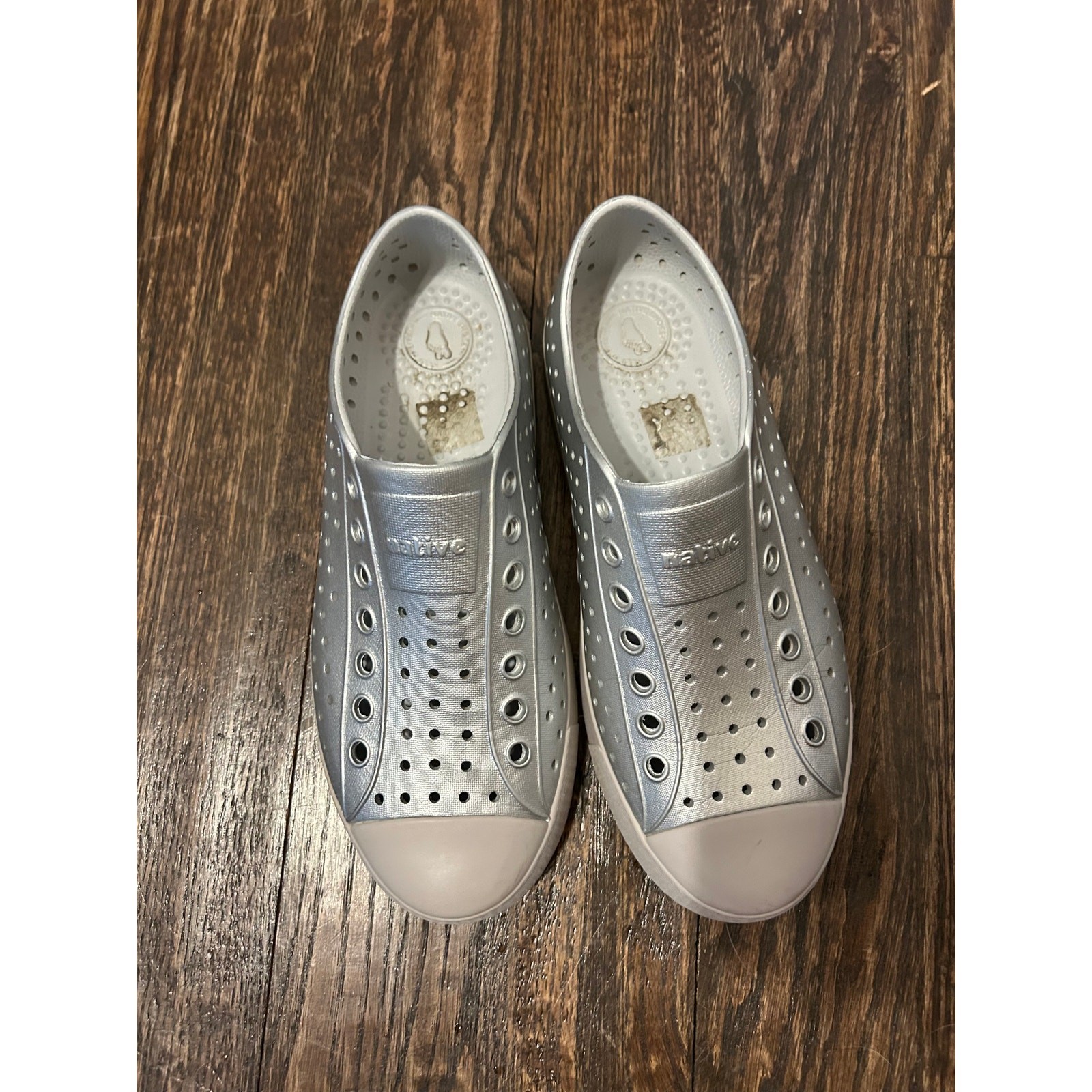 Native Silver Jefferson Size 8 Womens Water Shoe