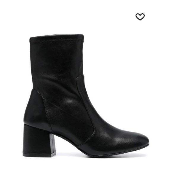 Stuart Weitzman Sleek 60 Sock Bootie Black, US 9 B