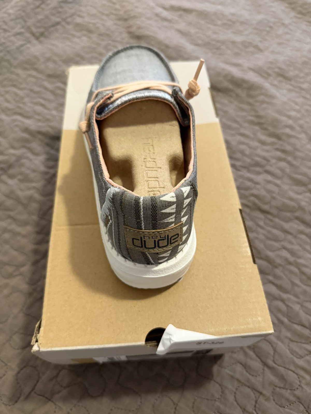 Hey Dude Women’s Wendy Shoes Boho Grey – US Women’s 5- 1214132238
