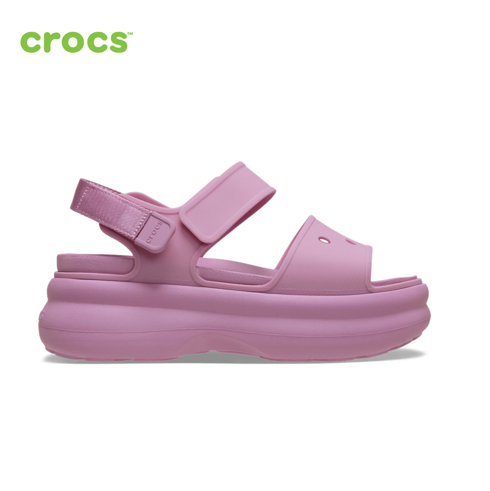 NEW CROCS Soho Y Strap Sandal 211755 Hydranger Pink