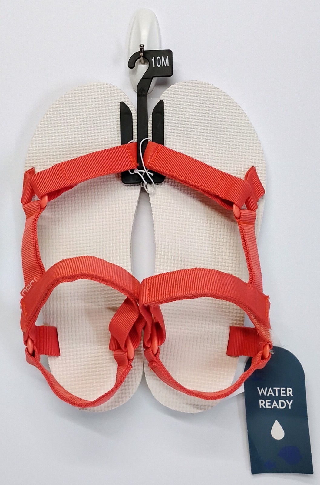 JBU Jambu ARUBA Sz 10 M Womens BRIGHT CORAL Waterproof Ankle Strap Sandals NEW