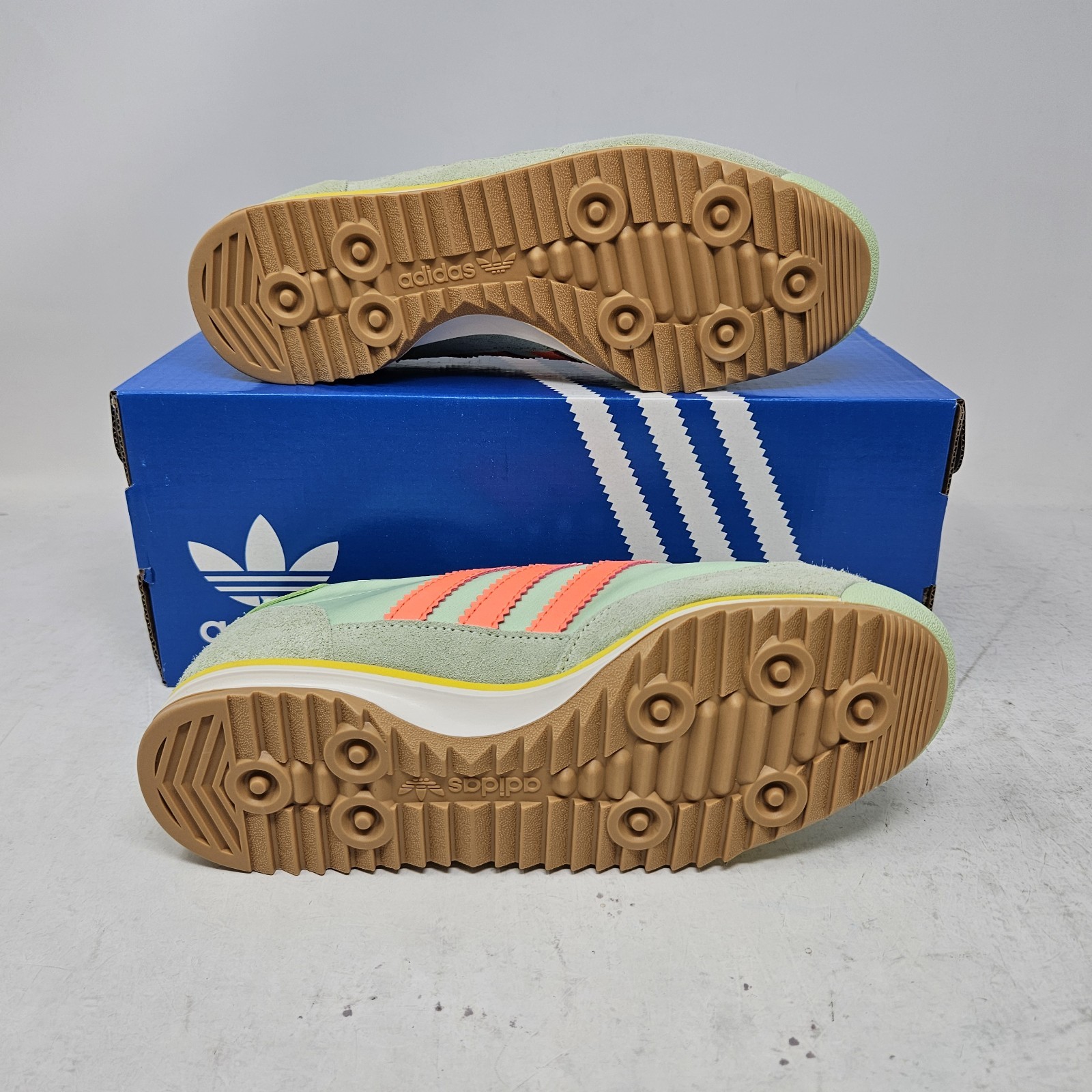 Adidas SL72 OG Classic Casual Shoes / Semi Green Spark / JI0197 / Women’s 5.5