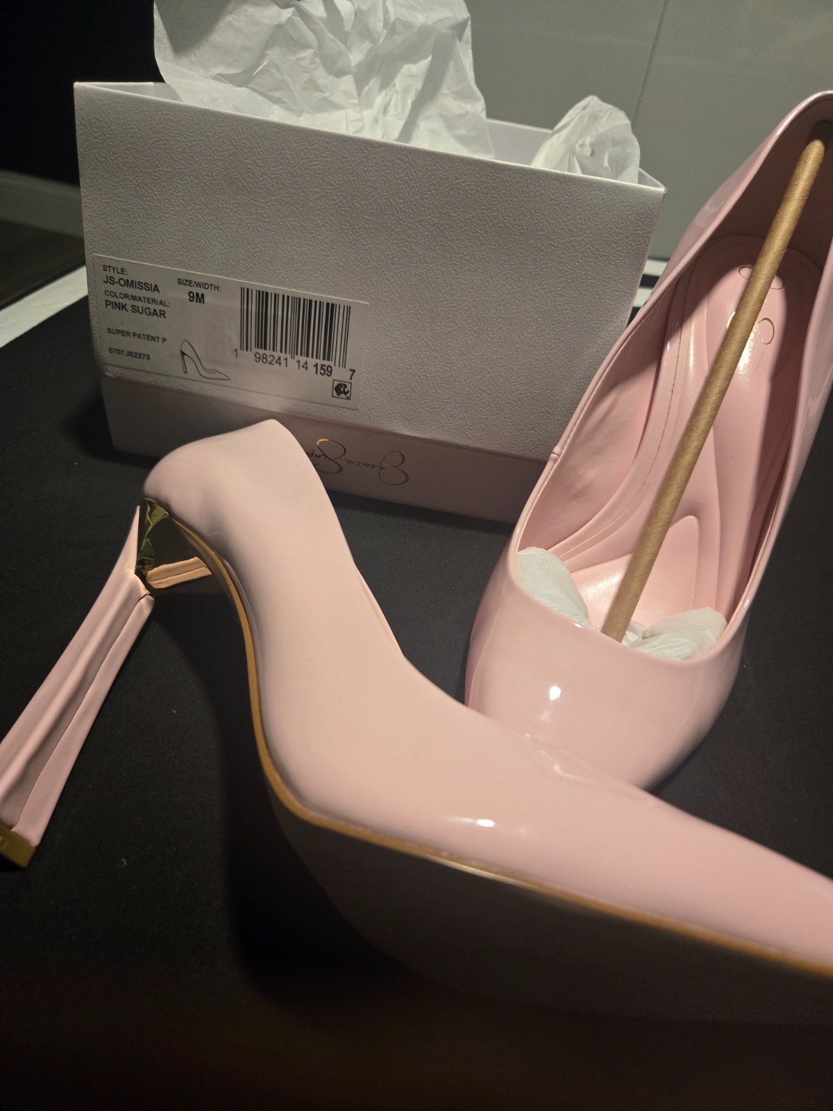 Jessica Simpson pink sugar heels