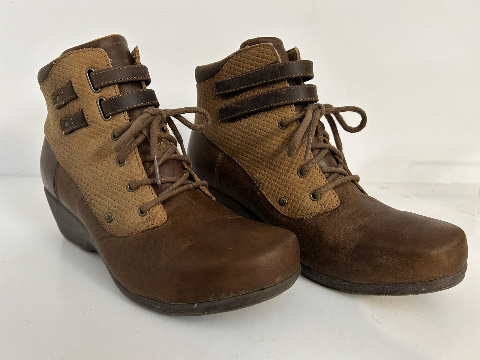 Rocky 4EurSole Concerto Boots Tan Multi-Brown Women’s US Size US 10-10.5 EU41 M