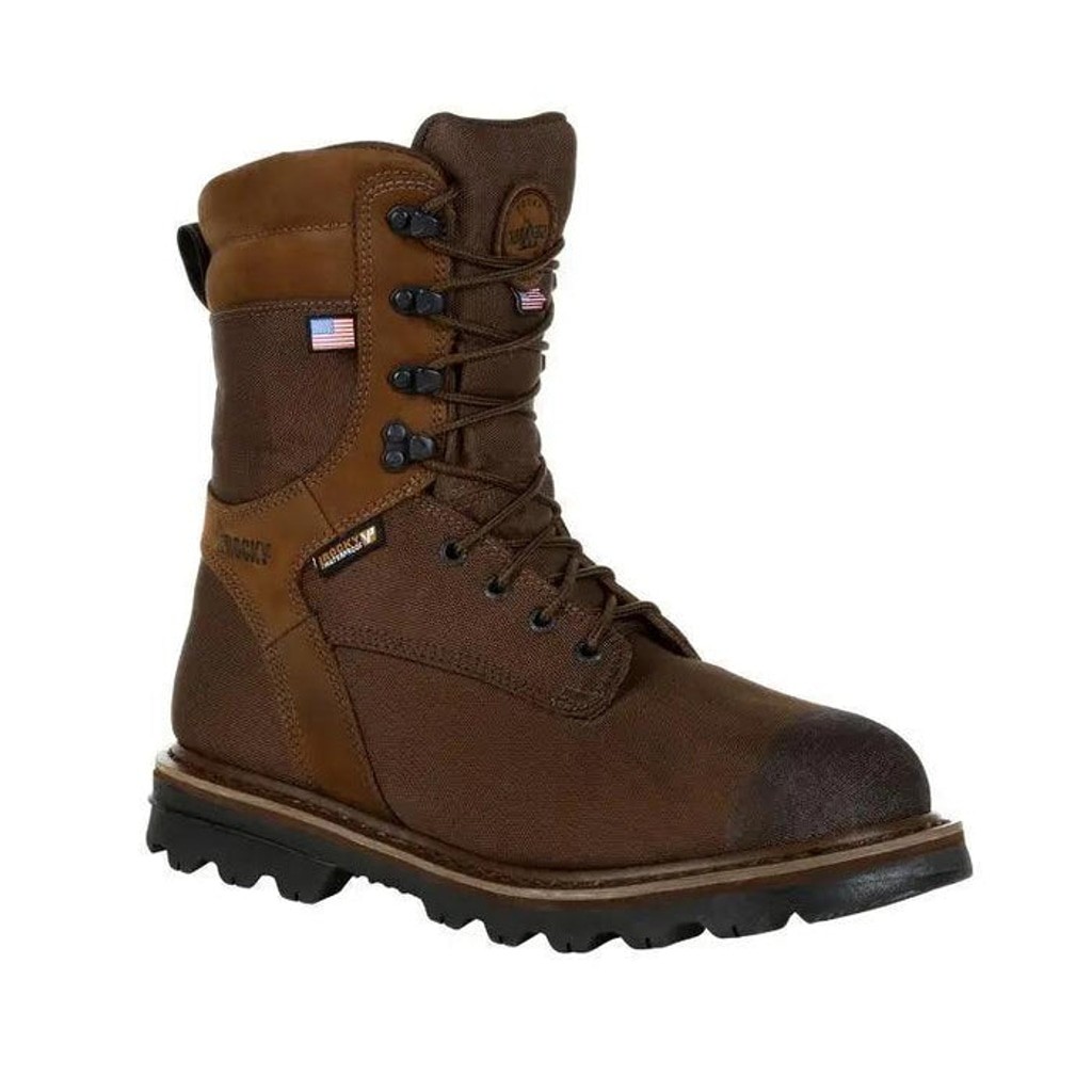 Rocky Stalker Waterproof 1000G Insulated Boots Womens 9.5 Brown USA NWT