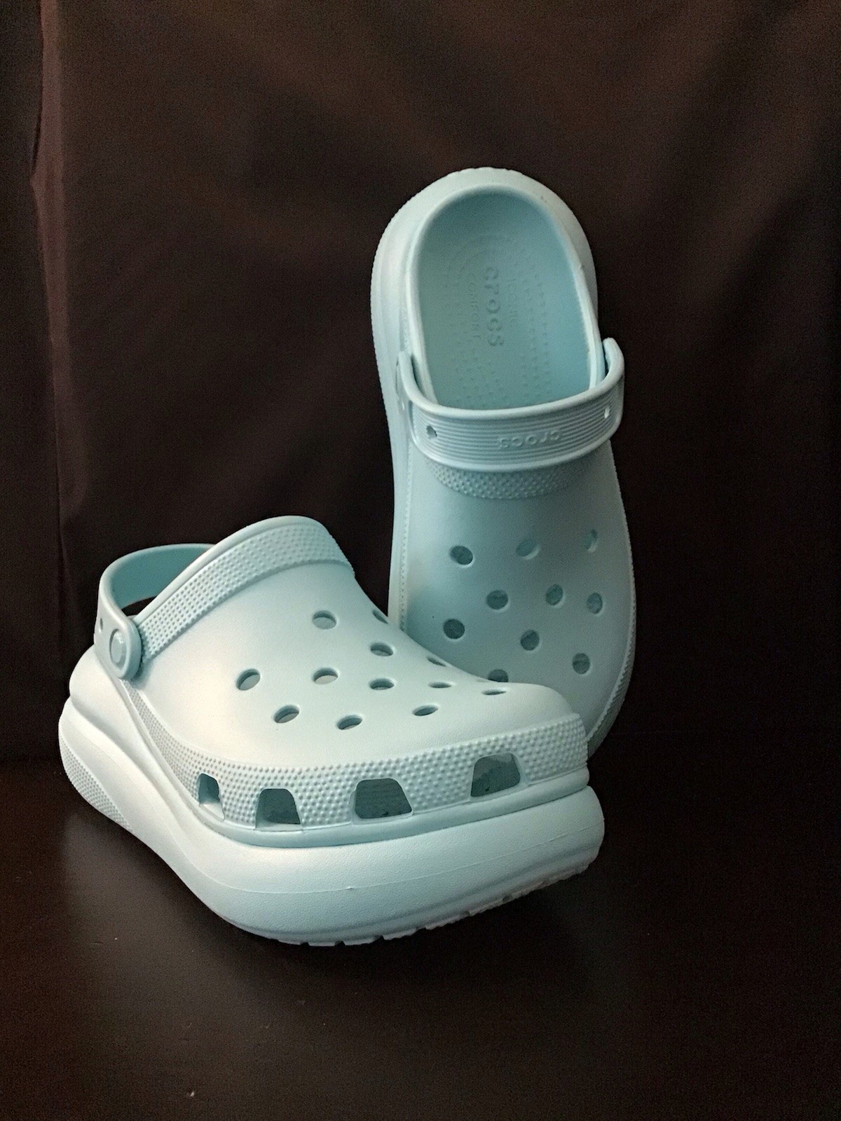 Crocs Crush Platform Clogs Mint Tint Unisex Size Men’s 7 Women’s 9