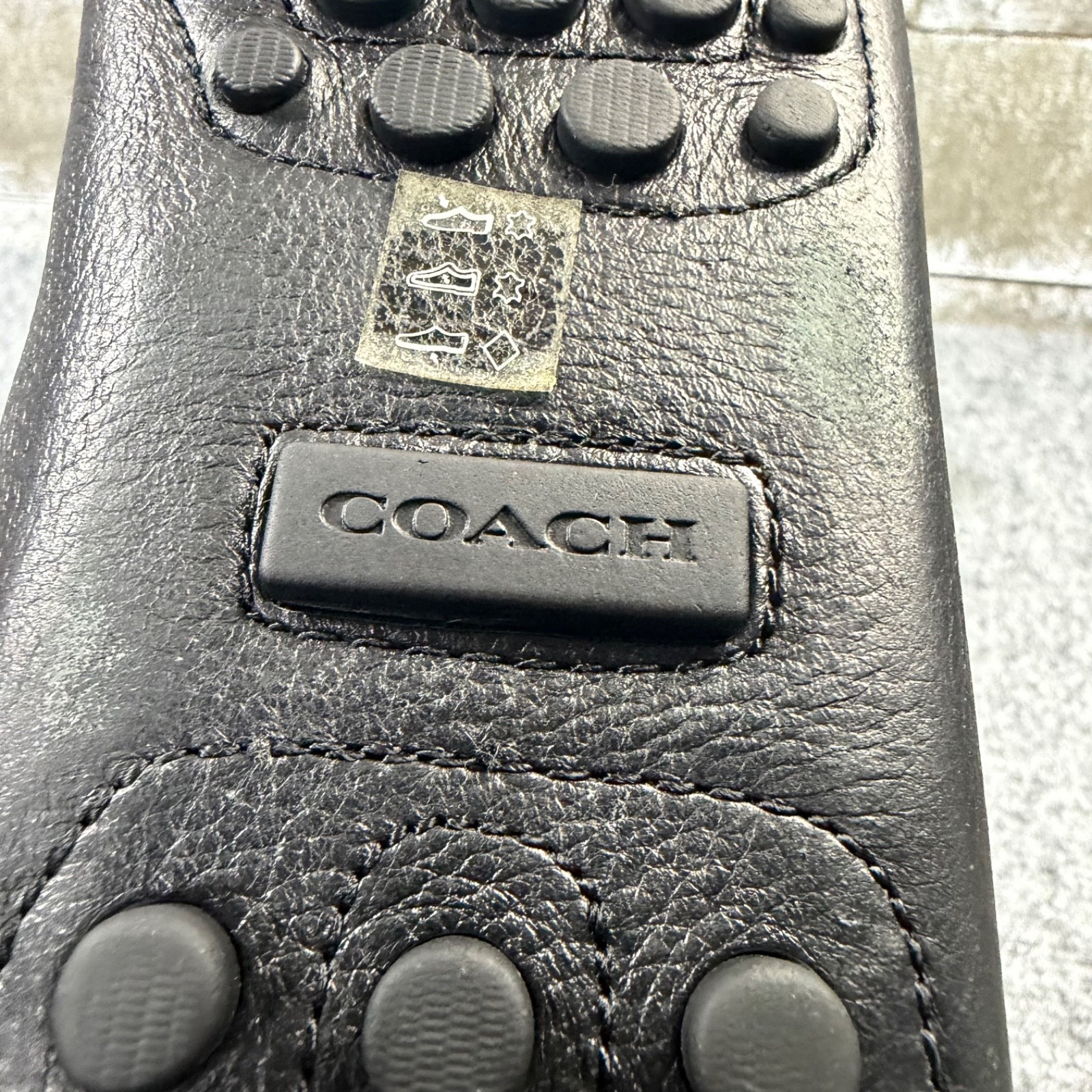 Coach ( Black ) New York Nancy Designer Leather Loafer Womens 9B