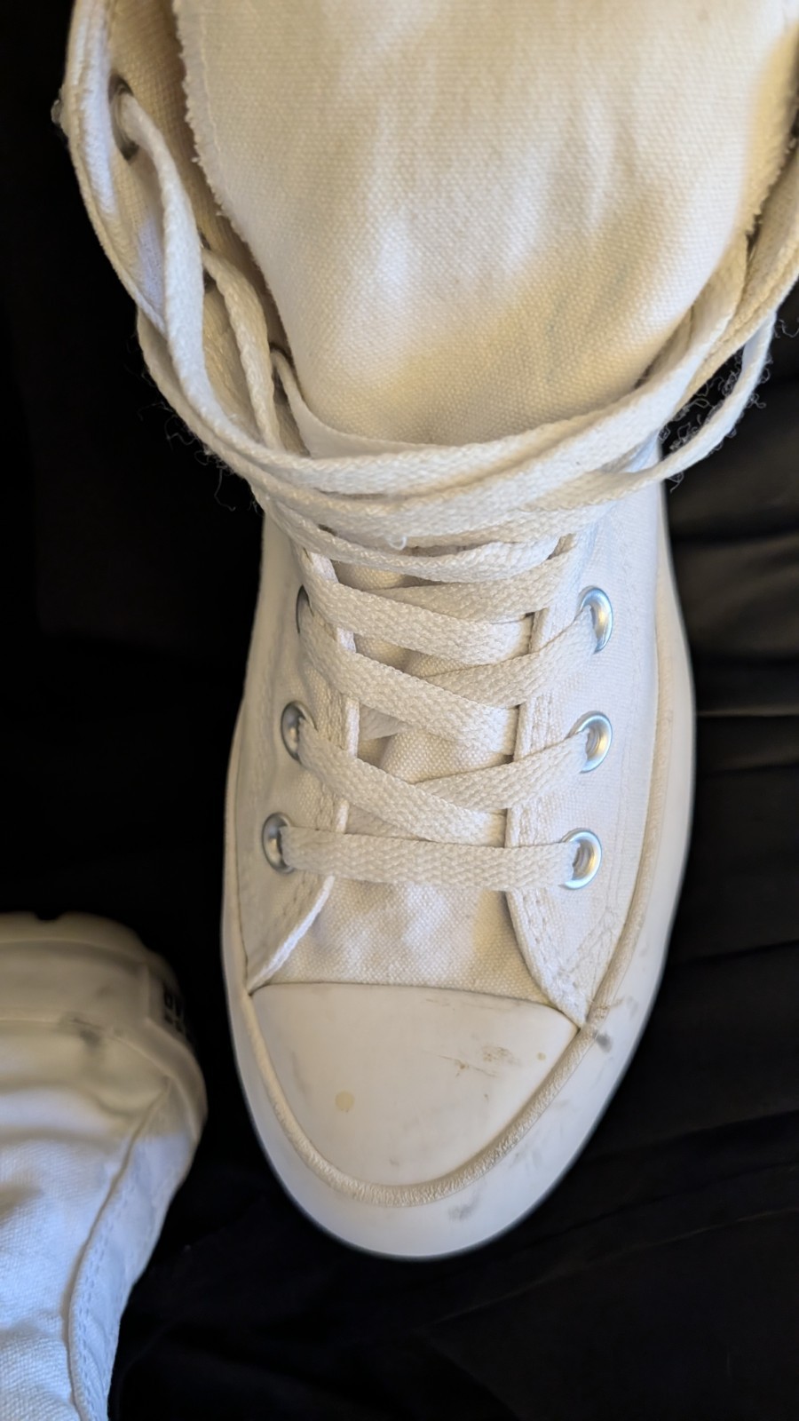 Converse Chuck Taylor All Star Lugged combat style High Top Canvas White 565902C