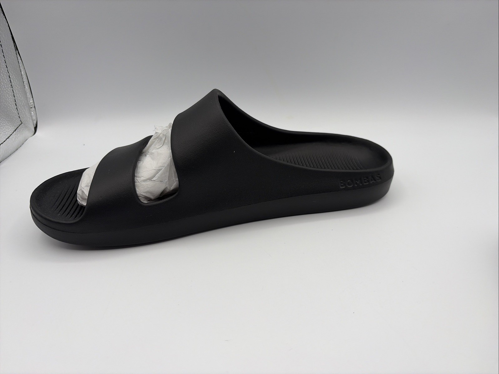 BOMBAS Women’s Friday Sandals Black Size 11 Dust Bag/Tags NWT