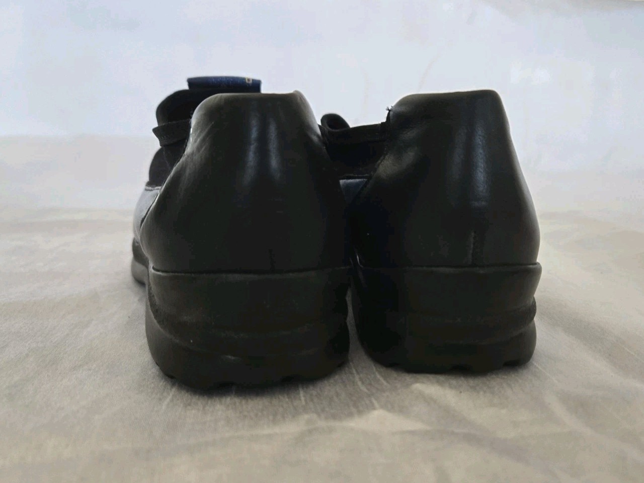 ICON 80’S ART SHOES BY GUSTAV KLIMT MEDIUM BLUE SLIP ON COMFORT SHOES SZ 7