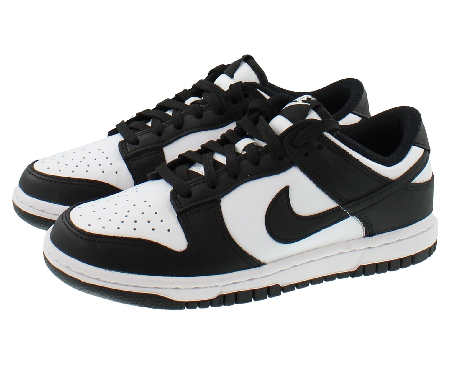Women’s Nike Dunk Low Retro Shoes ’80s Color Block Panda Leather, DD1503-101