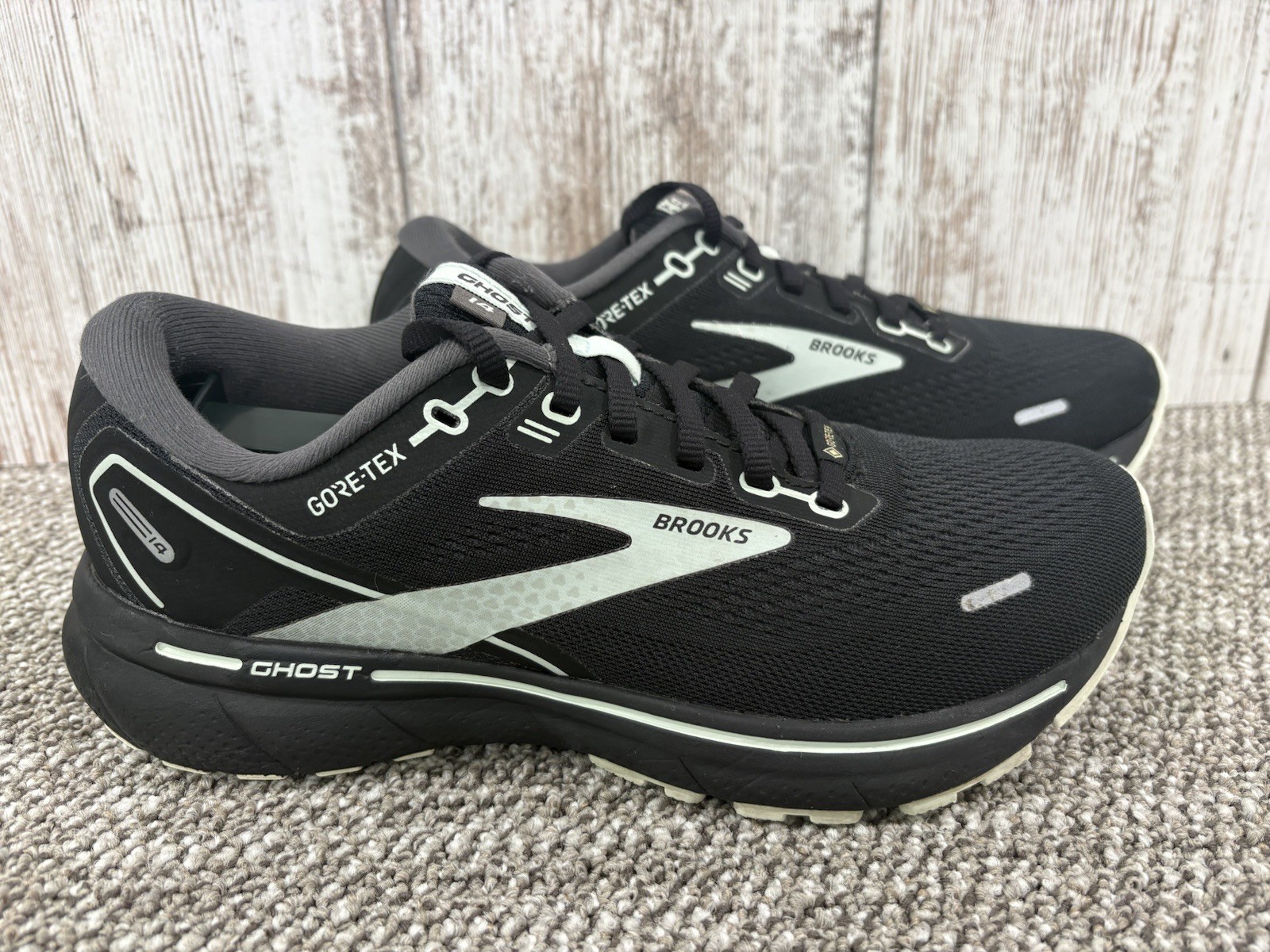 BROOKS Ghost 14 GTX Running Sneakers, Women’s Sz 7.5 Black