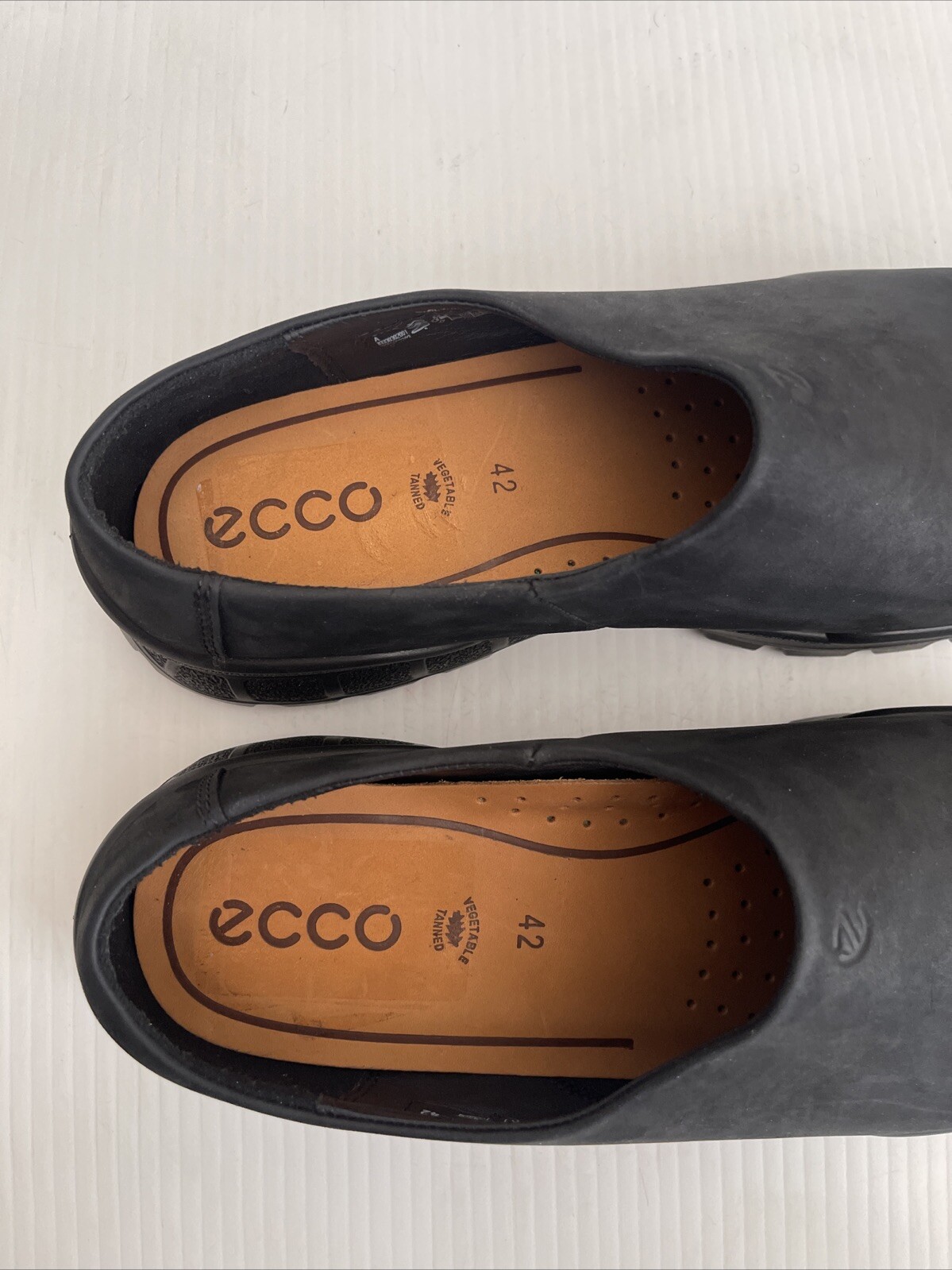 NEW ECCO Track 25 Slip On Clog – Black – Women’s 42 EU / 11.5-12 US (O35)