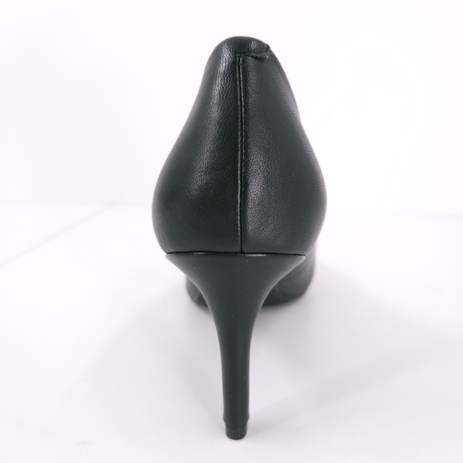On 34th Jeules Black Stiletto Slip On Pointed Toe Pumps Womens Size 10.5 M