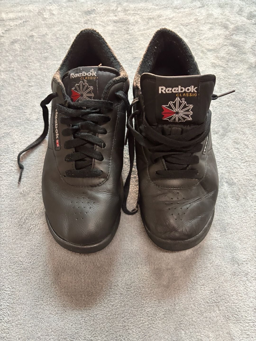 Y2k streetwear Reebok Classic Princess Women’s Athletic Sneakers in Blac