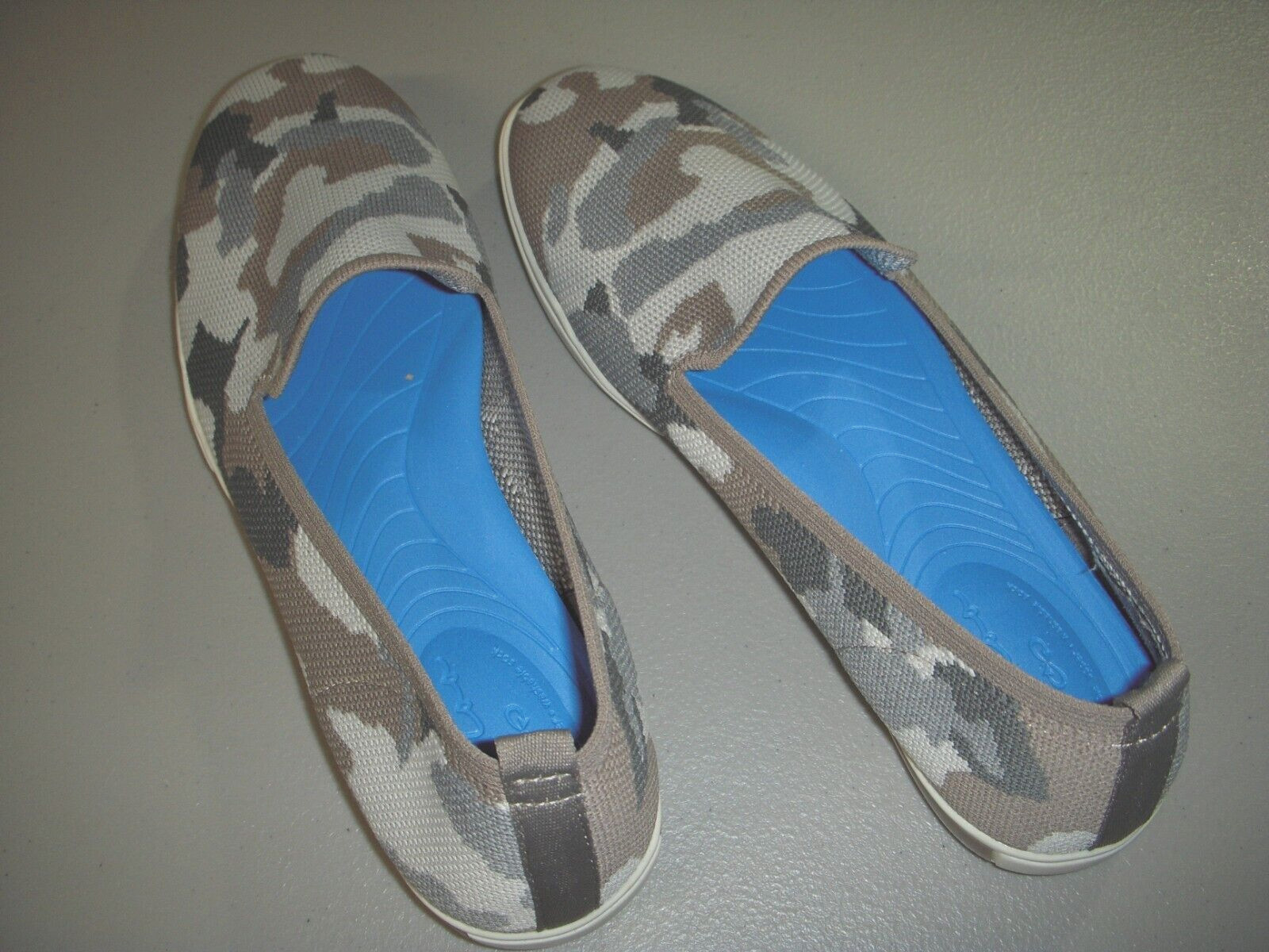 Me Too Eden Recycled Knit Upper Slip-On Shoes Women’s US 10 M Camo