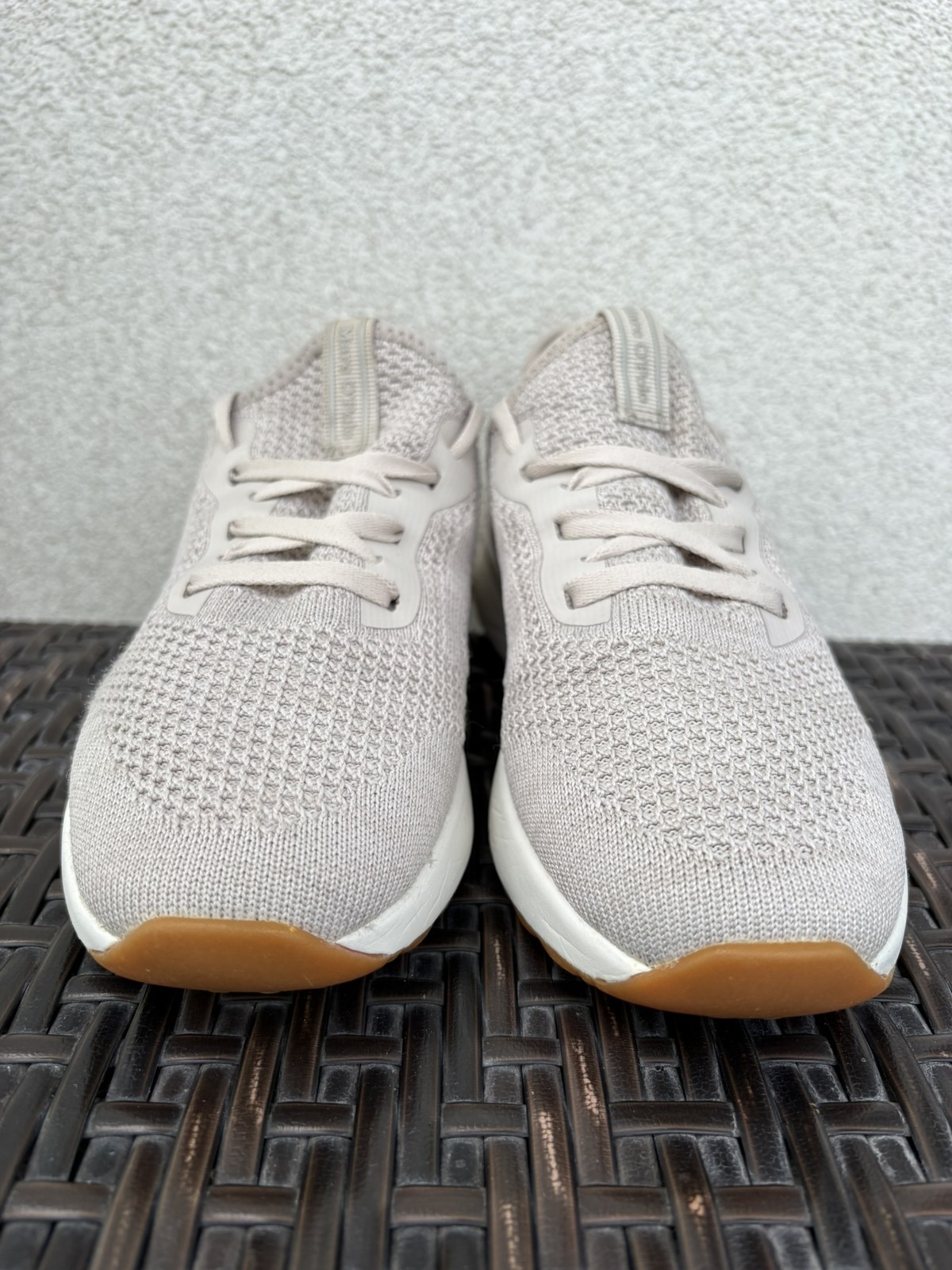 Marc O’Polo Women’s Beige Knitted Trainers Size 37