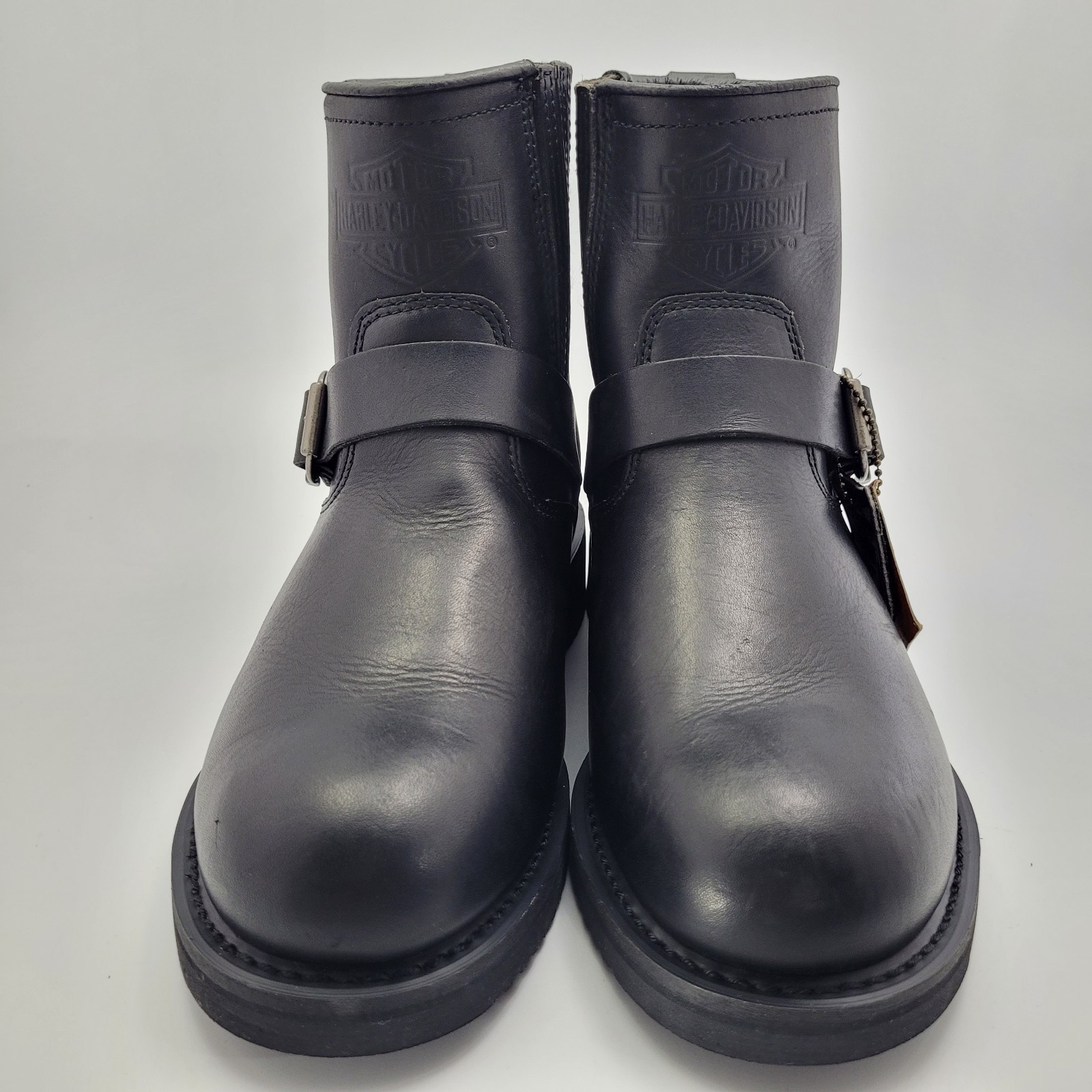 Harley Davidson Ankle Moto Boots Vintage Engineer Style 88429 Womens 10