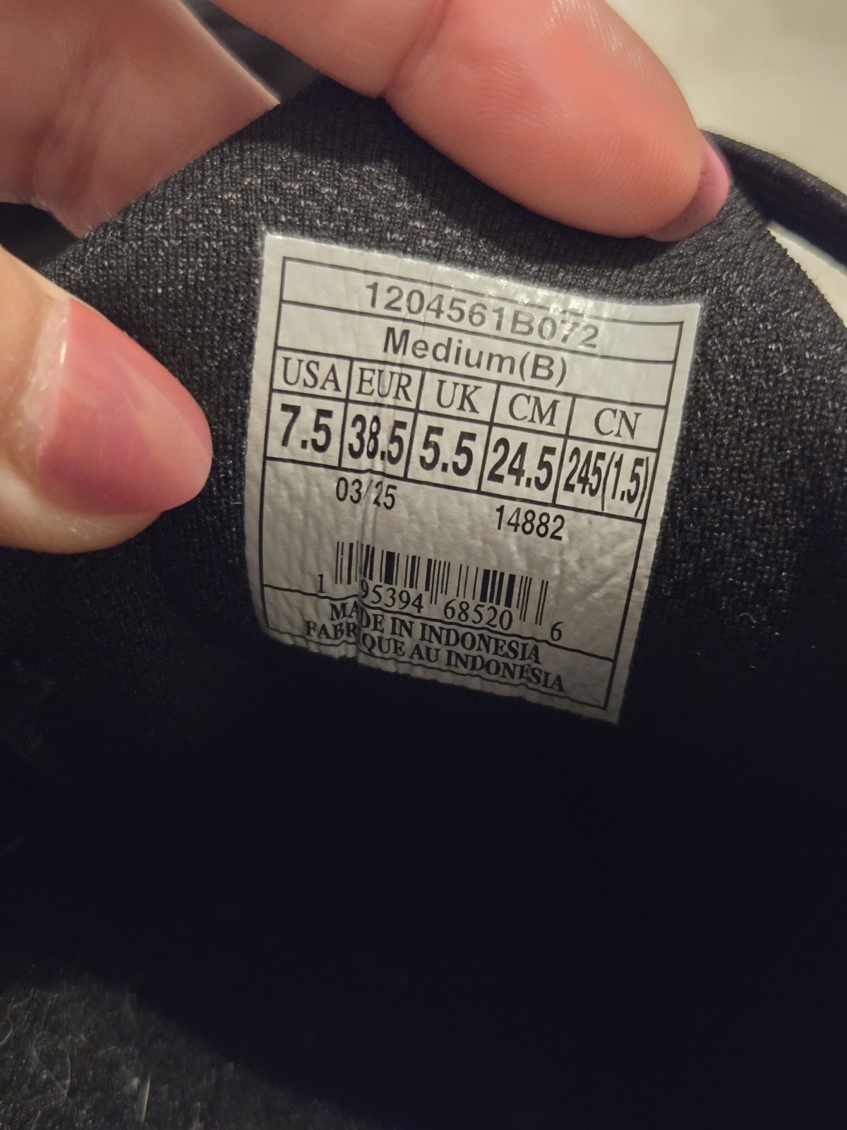 Brooks Revel 8 Black Gum Women’s Running Shoes Size 7.5 Medium 1204561B072