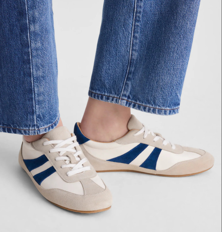 Madewell The Oaklynne Sneaker Women Leather Casual Lace Up Shoes