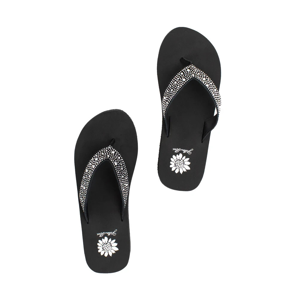 Yellow Box Africa Black Women’s Sandals Size 6 New