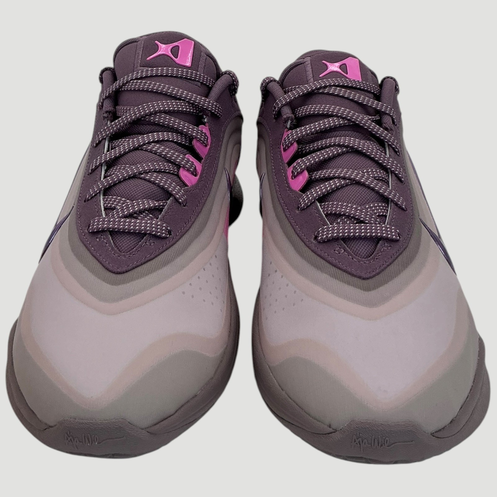 Nike A’One «Dog Mom» Women’s Size 11 Violet Dust/Pink Spell Basketball Shoe NWOB