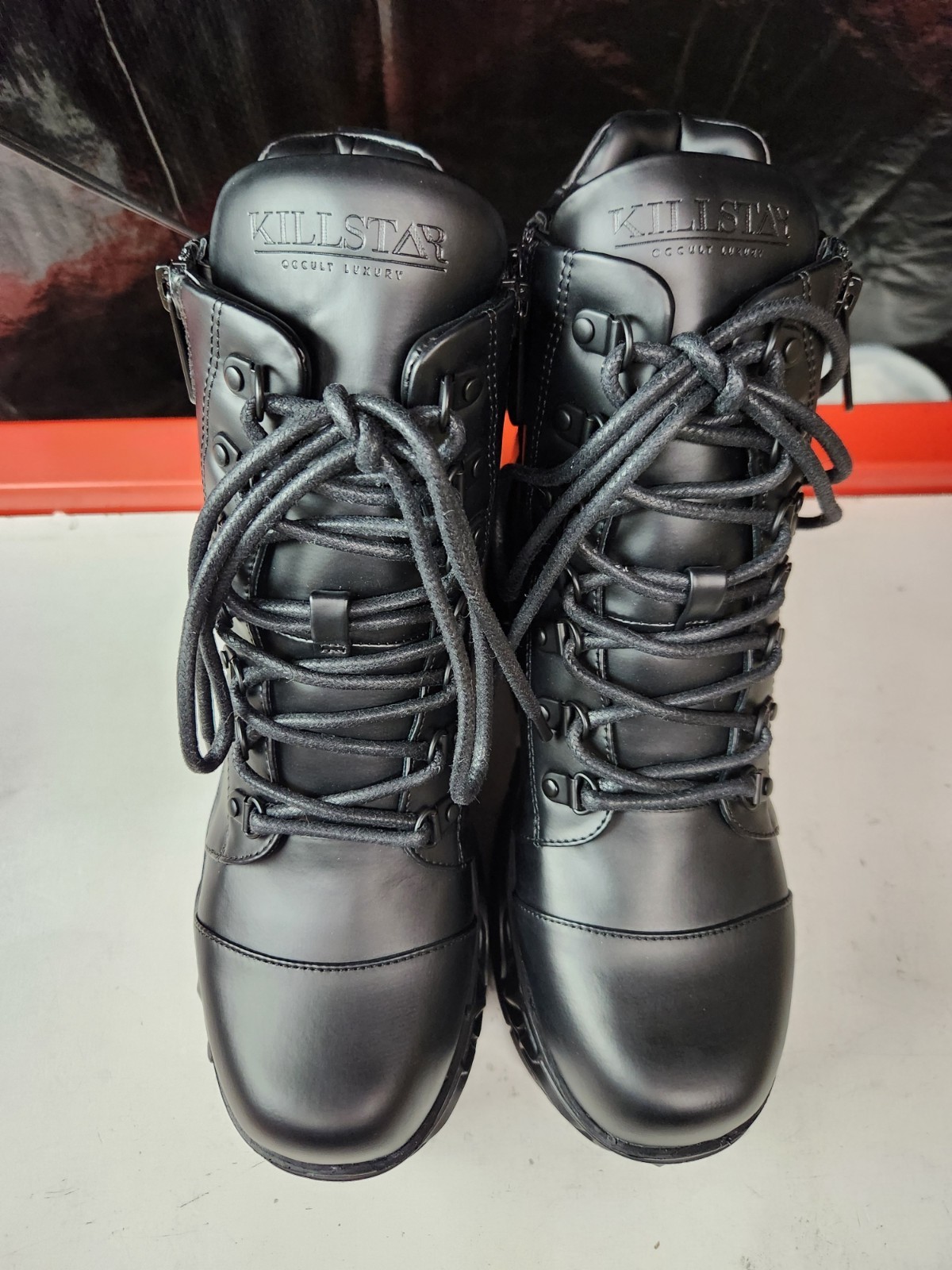 KILLSTAR Womens Cosmic Souls Ankle Boots – Black, Size 9 US