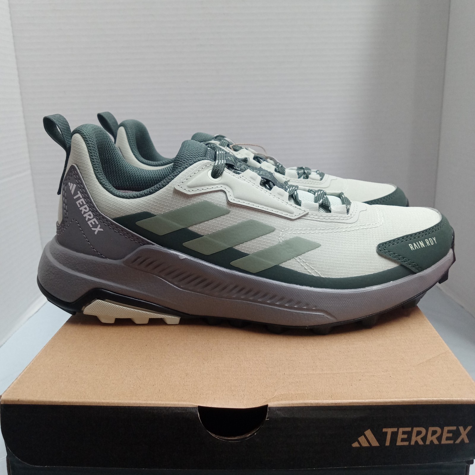 Adidas Terrex Anylander Rain.RDY Hiking Shoes Green Women’s Size 6.5 JI1320