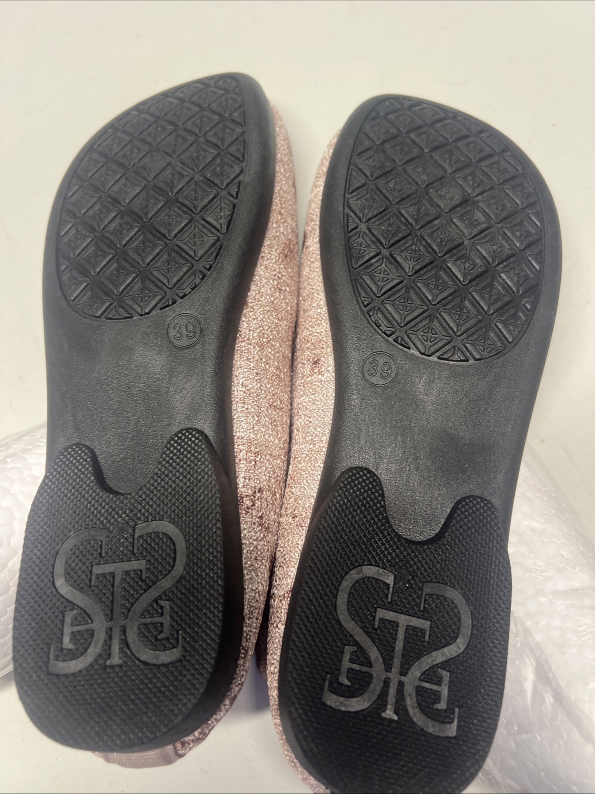 New Women Comfortable Ballet Flat Slip On Loafers Ballerina Shoes Retro Sz 39-8