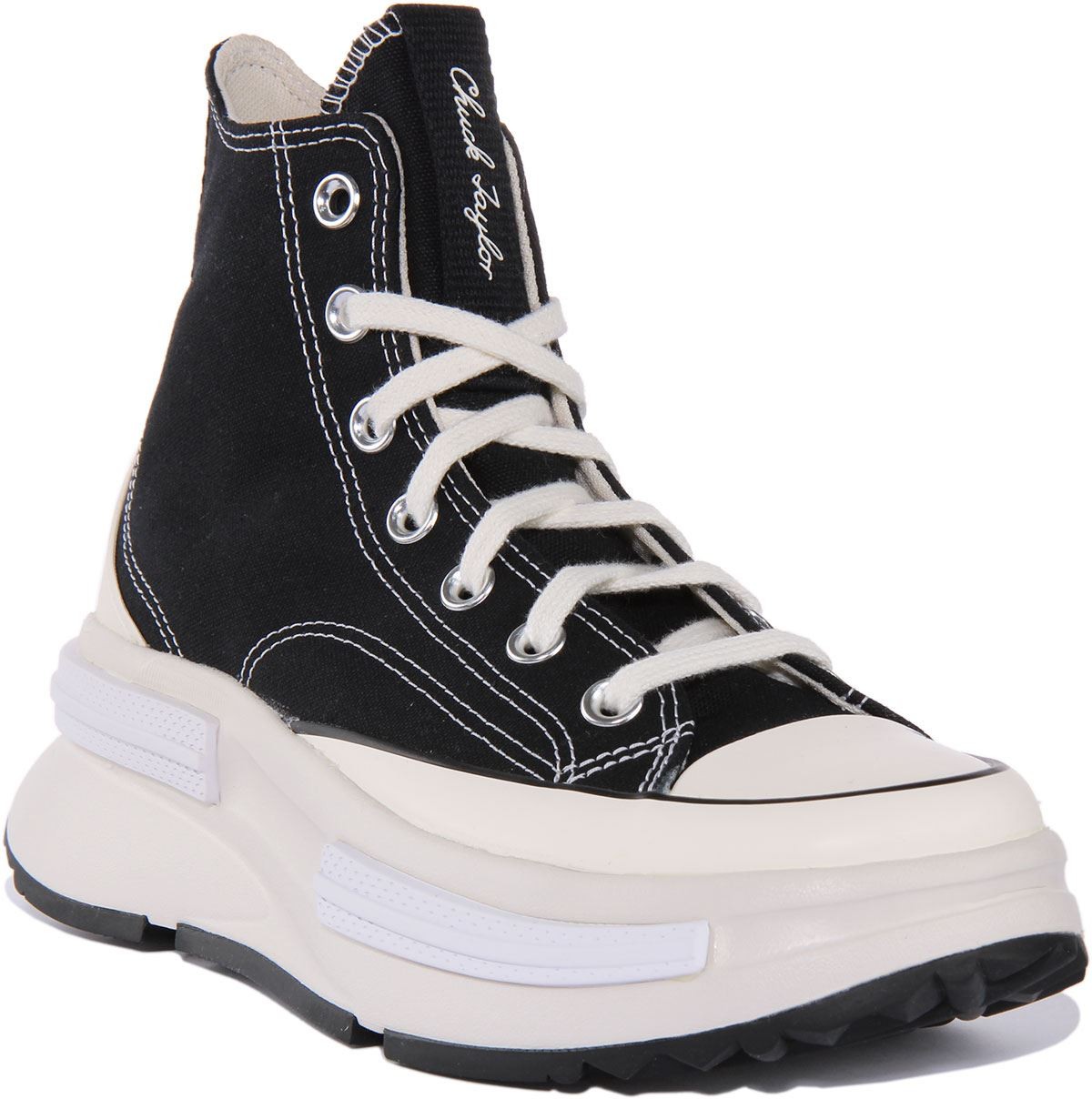 Converse A00869C Run Star Legacy Cx Hi Womens Sneaker In Black White US 4 – 10