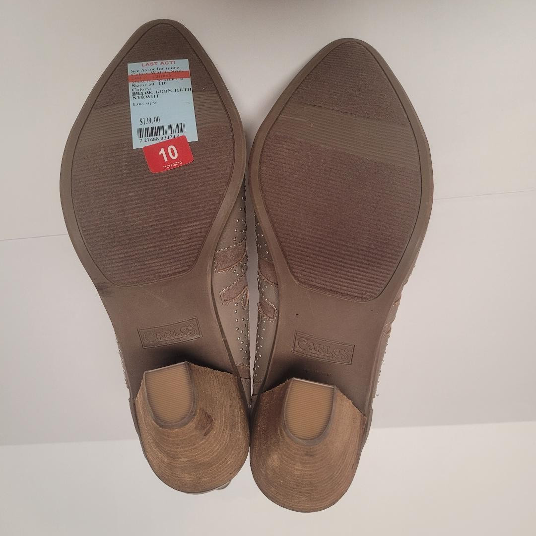 Carlos by Carlos Santana Sterling Western Ankle Boots Women’s Size 10