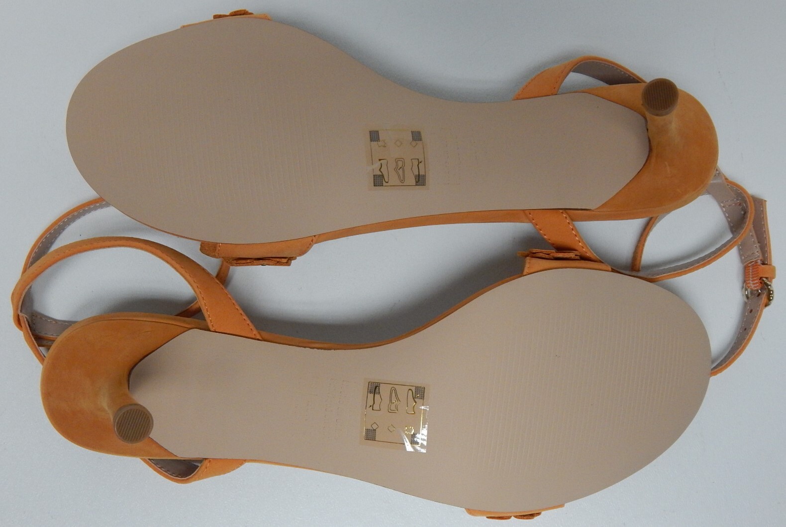 Draper James Alice Size US 10 M EU 41 Women’s Floral Heeled Sandals Light Orange