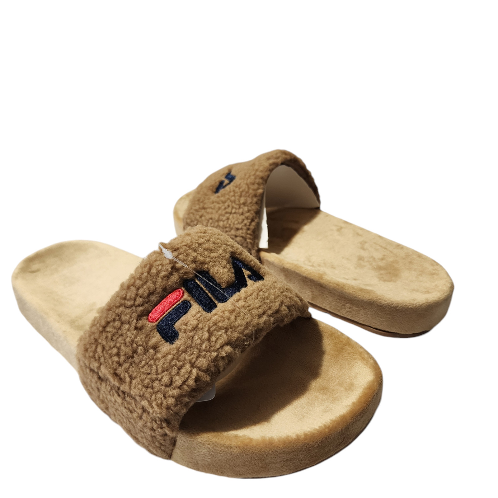 Fila Women’s Fuzzy Drifter Slide Sandals Size 7 NWT