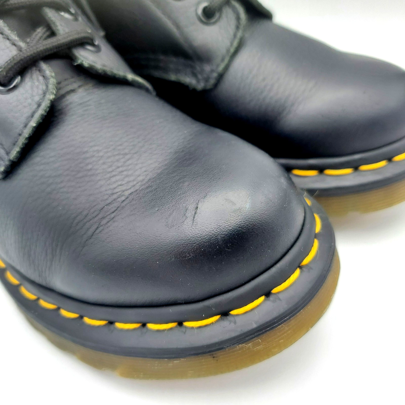 Dr. Martens 1460 Pascal Black Leather Boots, Women’s Size 6 US