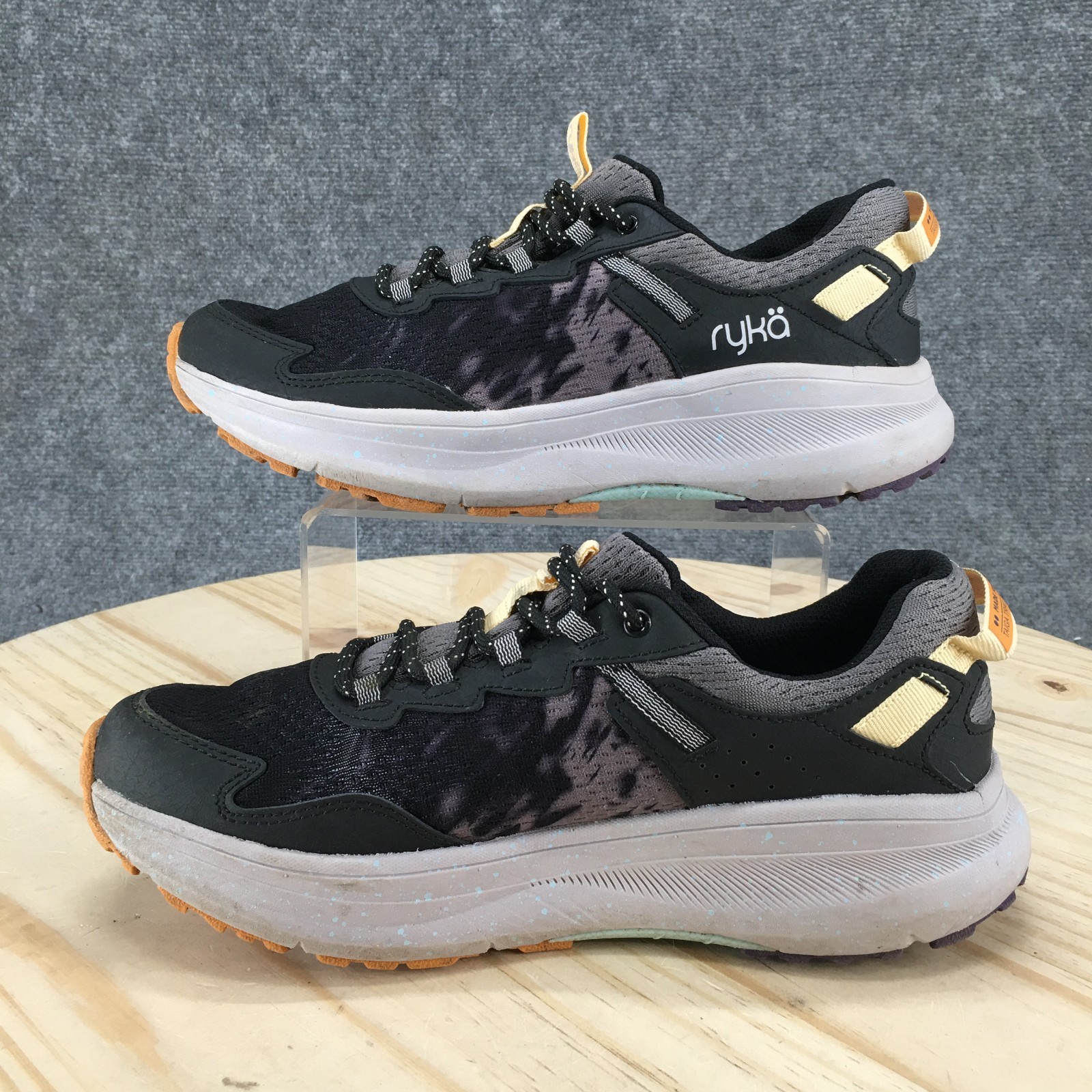 Ryka Shoes Womens 10 M Taiga Trail Sneakers Multicolor Lace Up Low Top Athletic