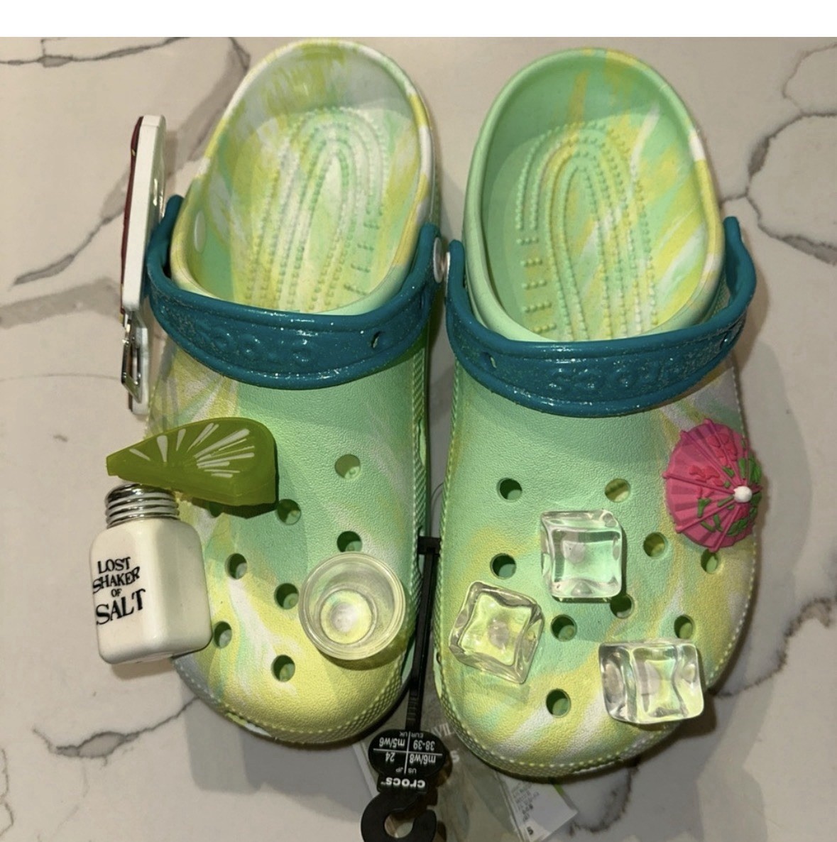 Crocs Margaritaville Jimmy Buffet Classic Clogs W/8 M/6 NWT