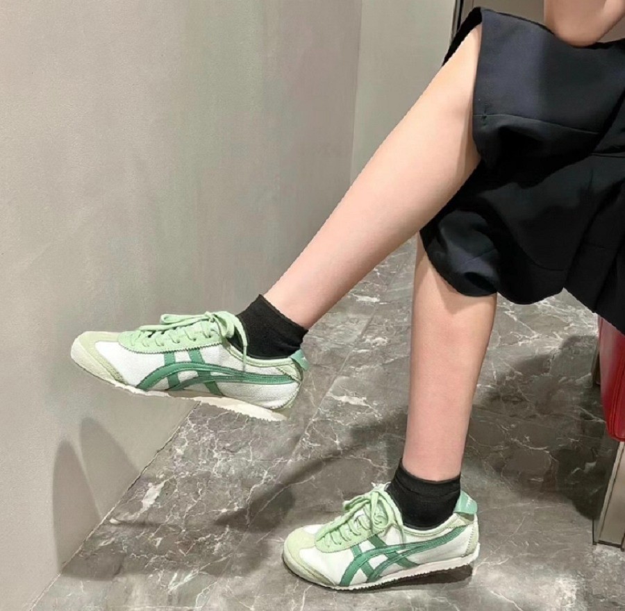 Onitsuka Tiger MEXICO 66 AIRY GREEN/VERDIGRIS GREEN Unisex Sneakers 1183A201-304
