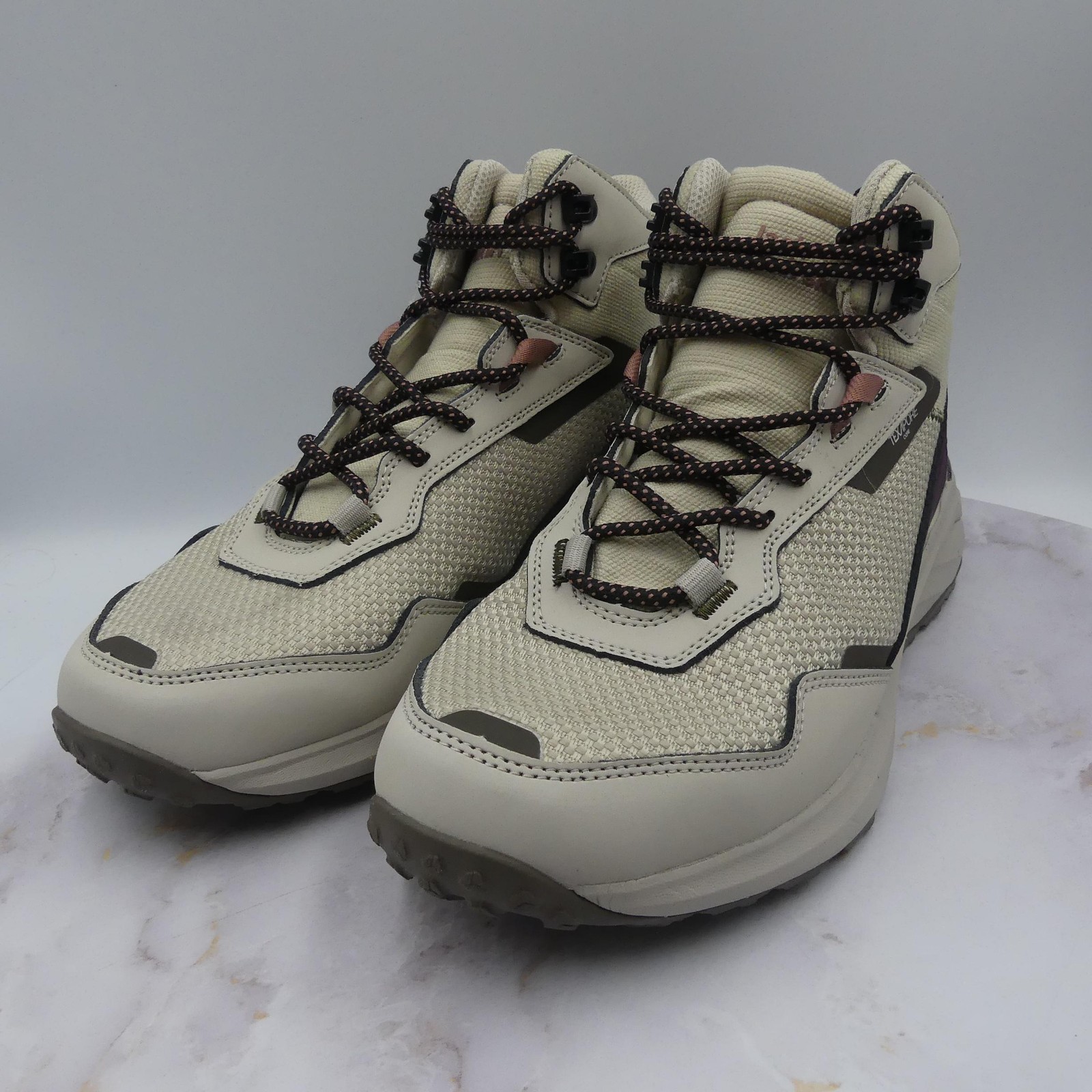 Jack Wolfskin Boots Womens Size 7 Dusty Grey Waterproof Breathable Hiking Shoes