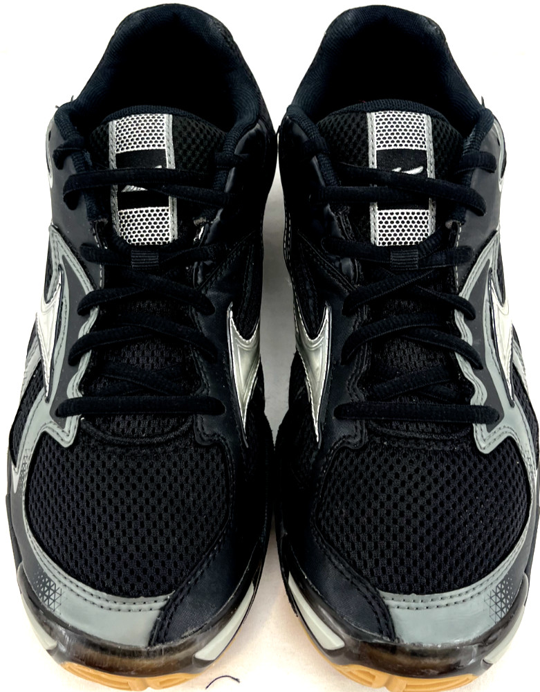 Mizuno Wave Bolt 5 Black Mesh Lace Up Gum Sole Volleyball Shoes Women’s 10