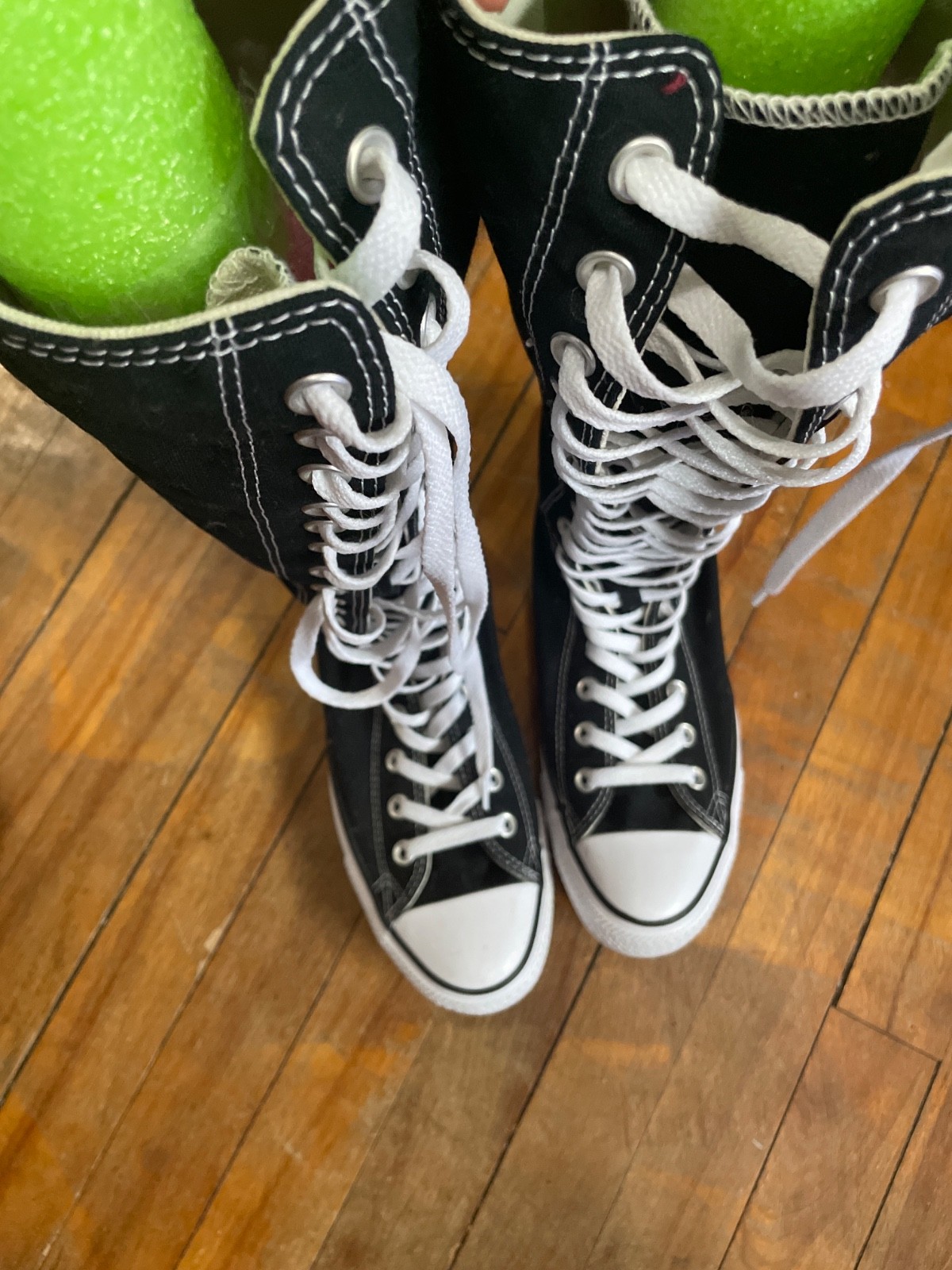 Size 10.5 – Converse Chuck Taylor All-Star Knee High Black