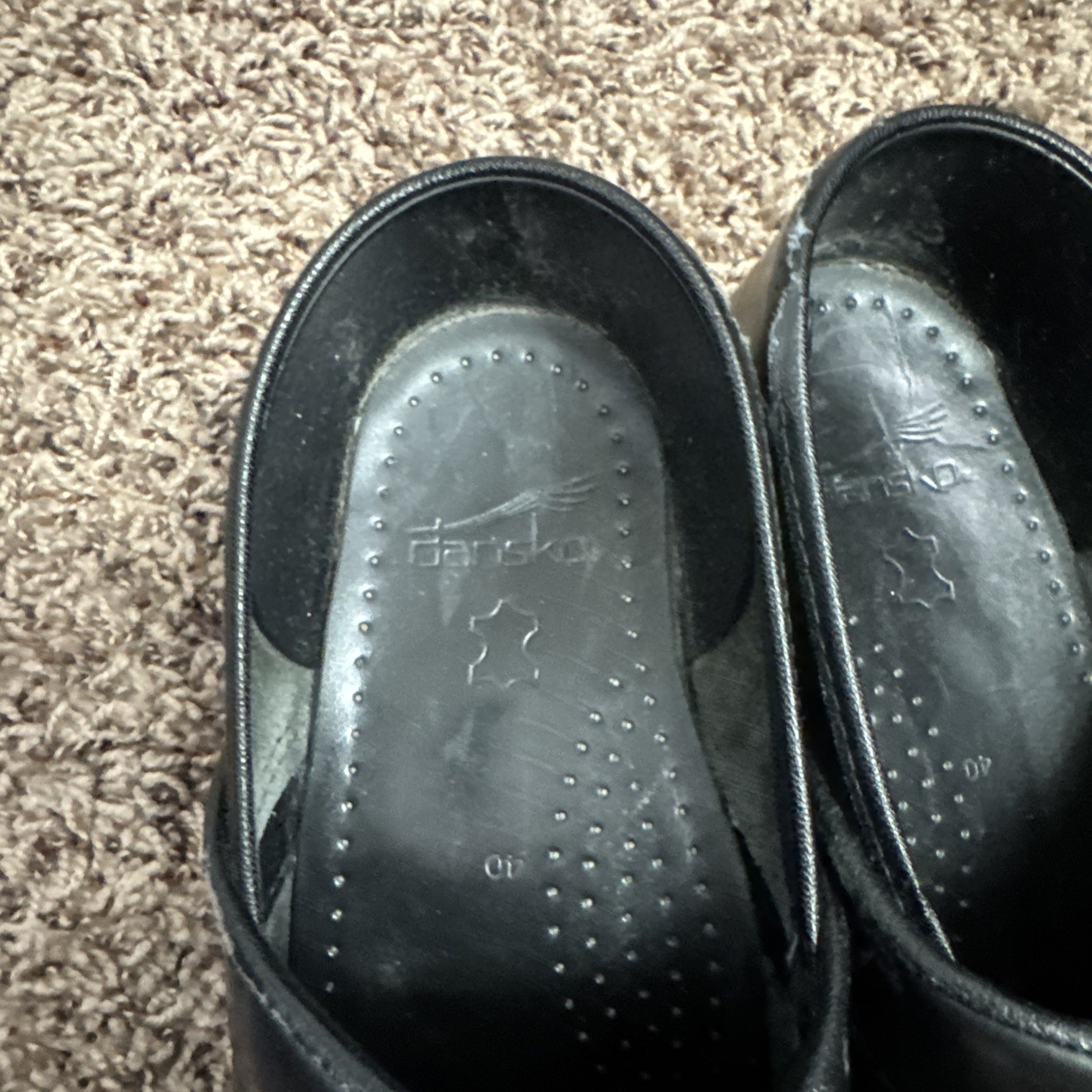Dansko Professional Nursing Clog Shoe Women, Size 40 – Black Comfort Workwear