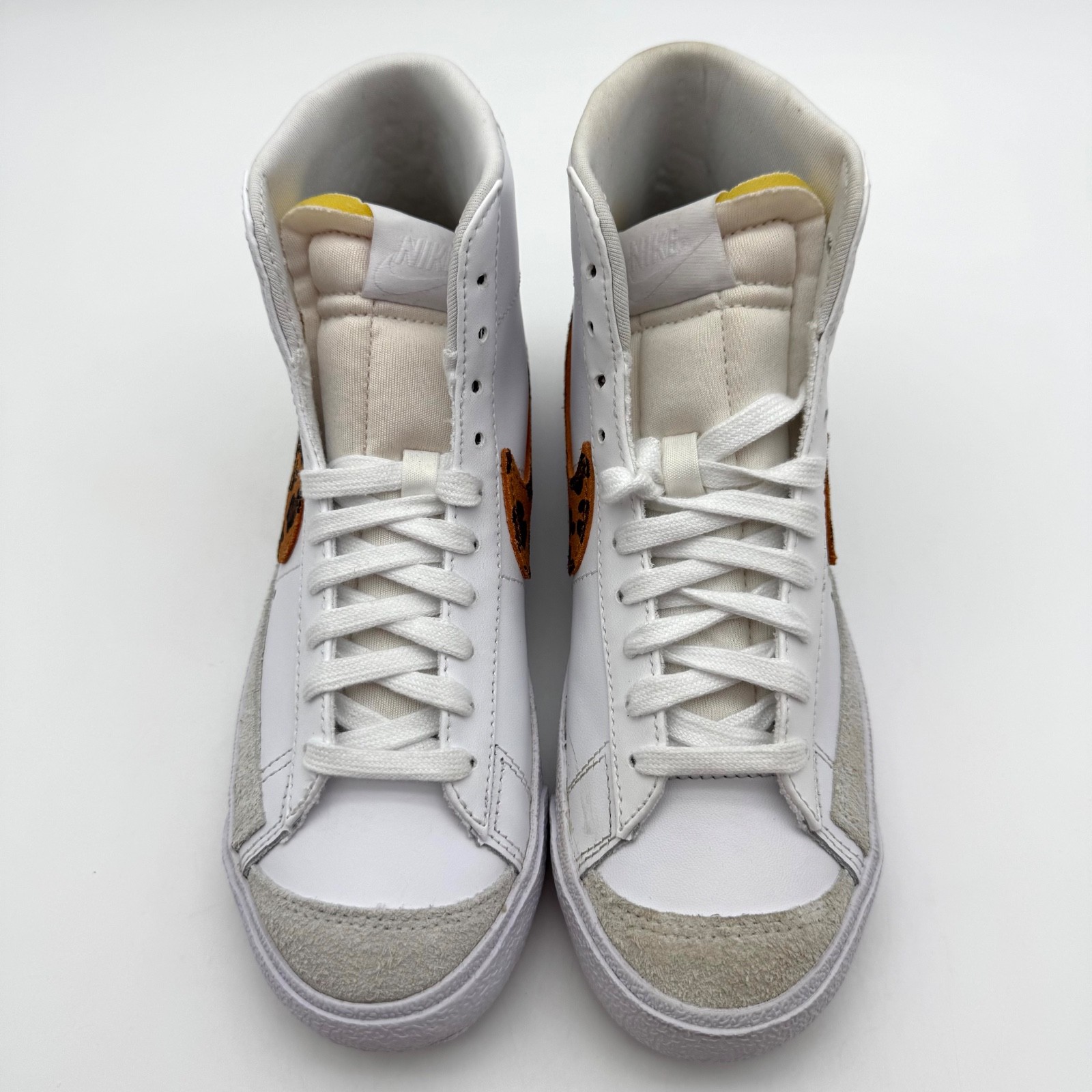 Nike Blazer ’77 Mid Leopard White DA8736-101 Women’s Size 7 NEW