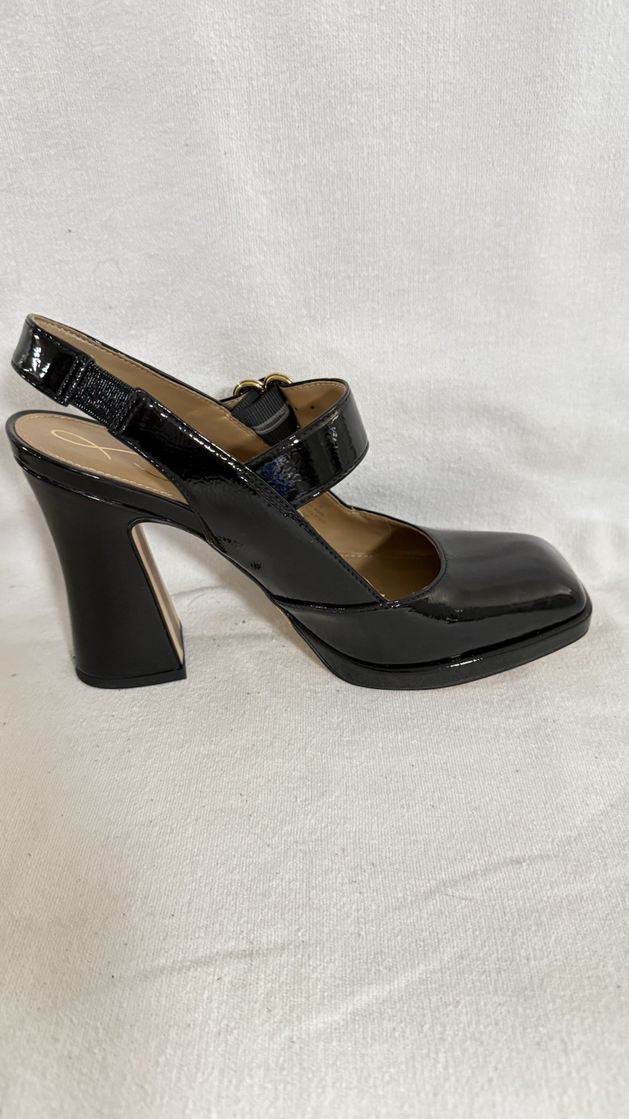 Sam Edelman Womens Size 7.5 Jildie Black Pumps Mary Jane Heels