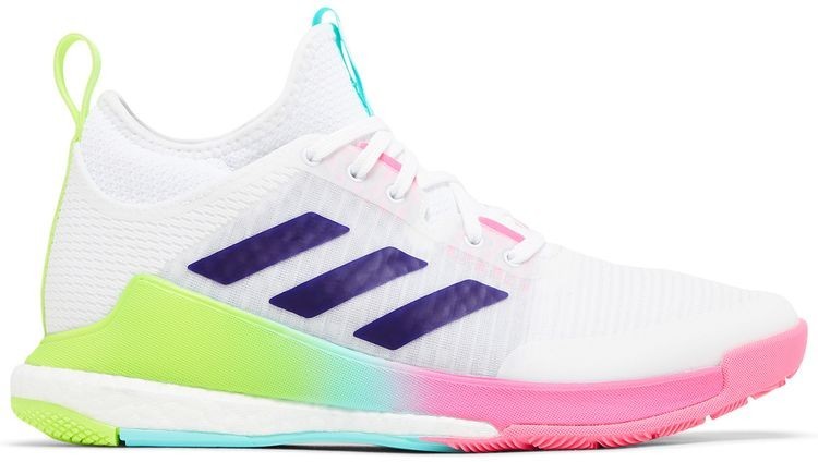 Adidas Womens CrazyFlight Mid Volleyball Shoes HP3337 White