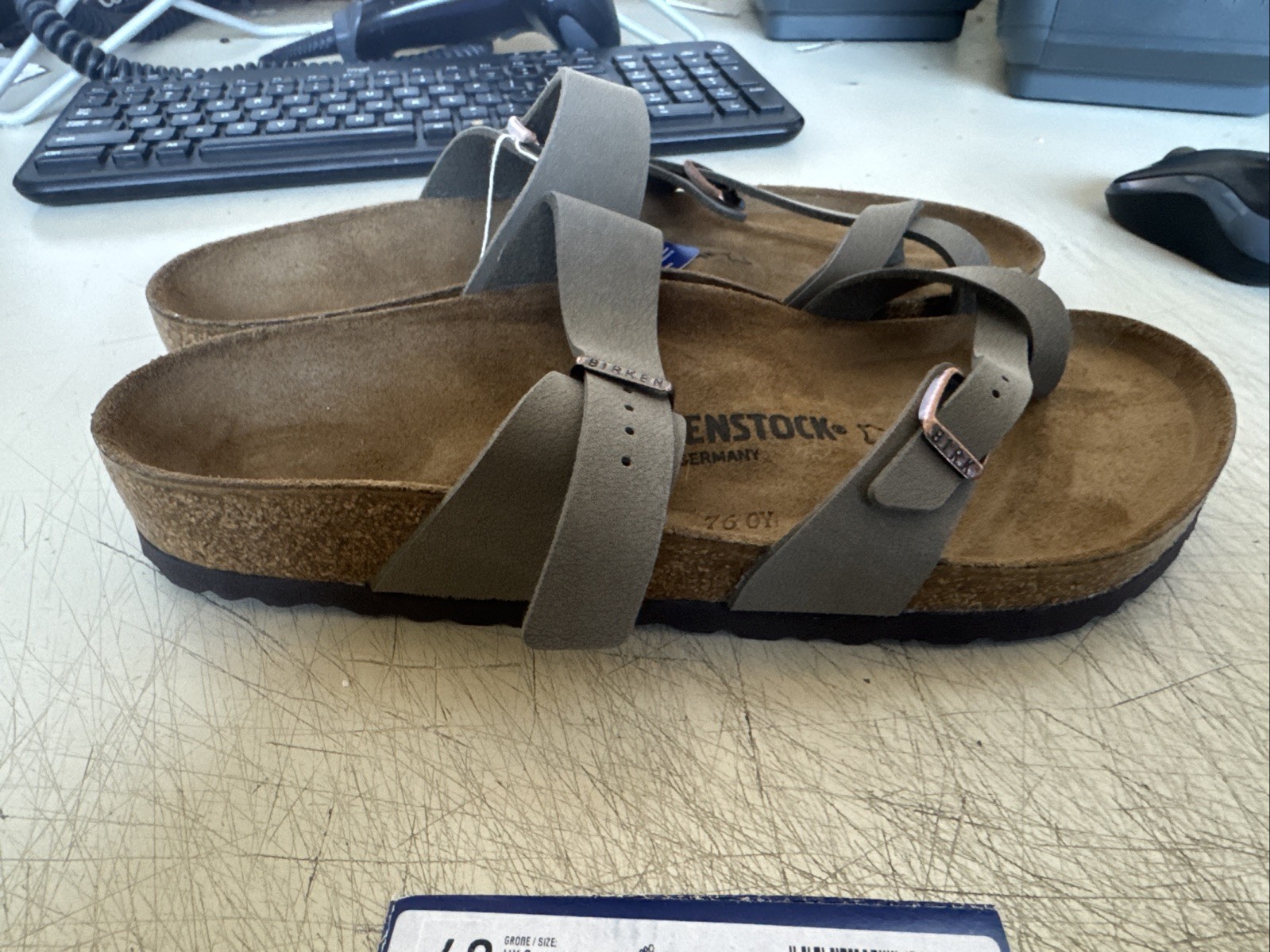 PICK SIZE – Birkenstock Mayari STONE Birk-Flor Sandals