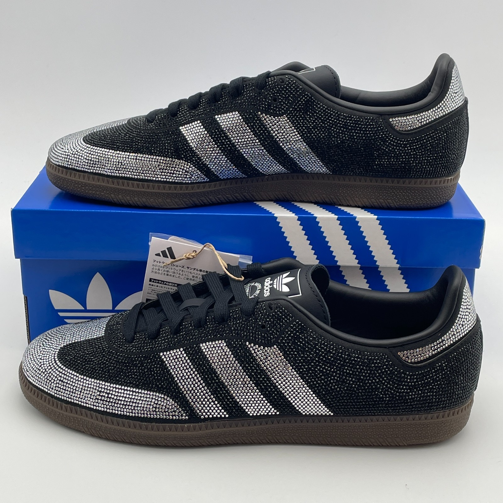 adidas Originals Samba OG Rhinestone Core Black IH9052 Women’s Size oki12