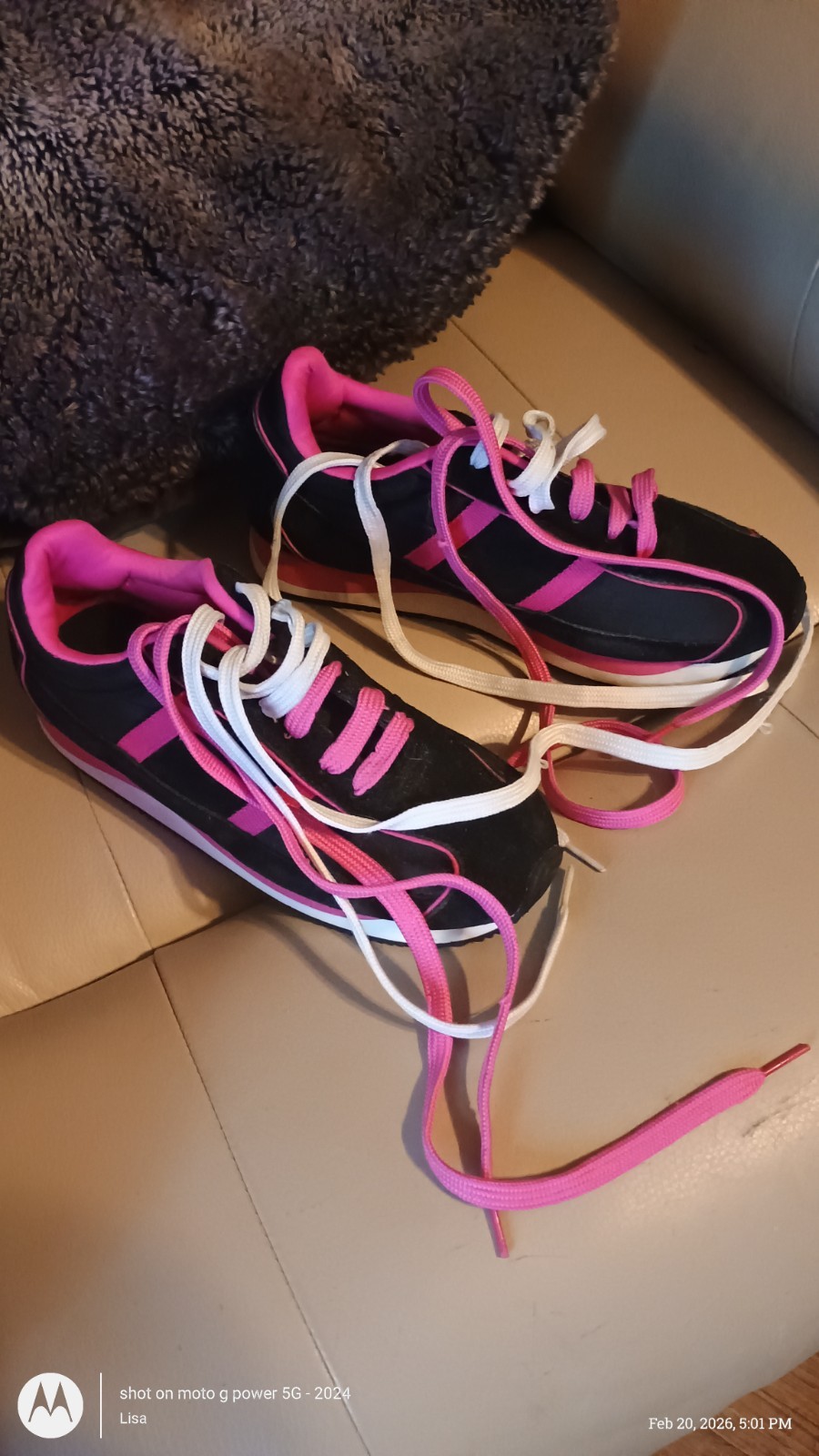 Union Bay Satelite Hot Pink & Black Shoes Sz 7M VTG NEW 2000’S 👀👀👀