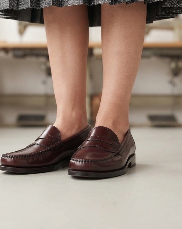 GH Bass Weejuns Katherine II Penny Loafers Burgundy Women’s Size 7.5W
