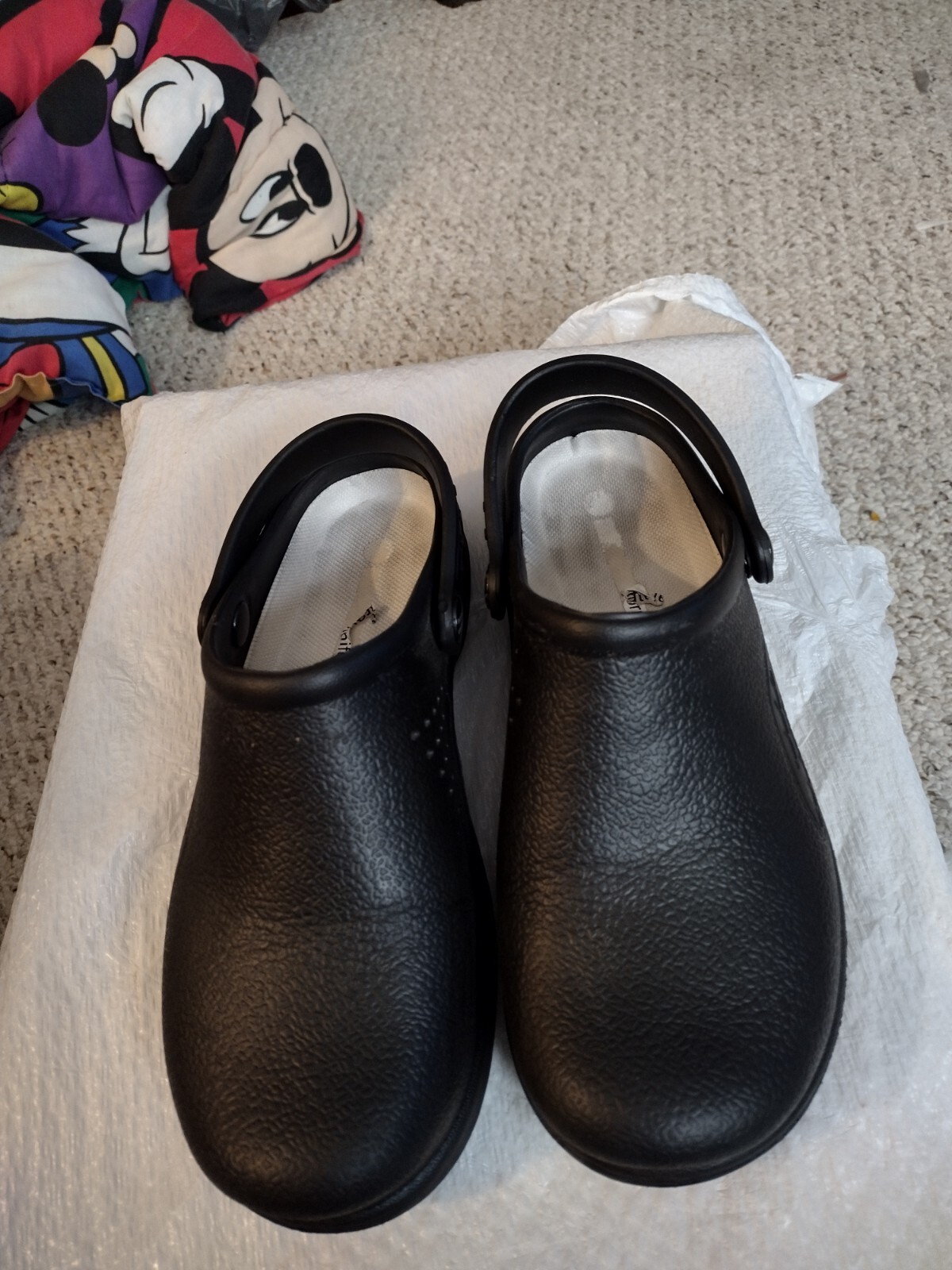 Natural Uniforms Black Clogs Woman’s Size 7